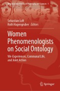 Cover-Bild zum Titel 'Women Phenomenologists on Social Ontology' von ''