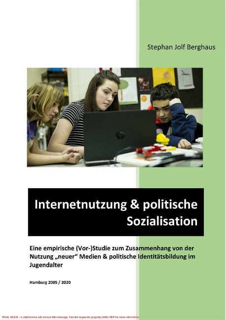 Internetnutzung & politische Sozialisation - Stephan Jolf Berghaus