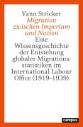 Cover-Bild zum Titel 'Migration zwischen Imperium und Nation' von 'Yann Stricker'