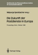 Cover-Bild zum Titel 'Die Zukunft der Postdienste in Europa' von ''