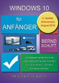 Cover-Bild zum Titel 'Windows 10 für Anfänger' von 'Bernd Schütt'