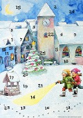 Cover-Bild zum Titel 'Lena und die Weihnachtsdetektive' von 'Claudia Bley, Anne Weinmann'