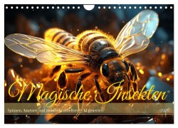 Cover-Bild zum Titel 'Magische Insekten (Wandkalender 2026 DIN A4 quer), CALVENDO Monatskalender' von 'Cathrin Illgen'