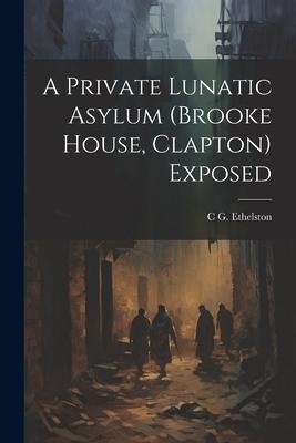 A Private Lunatic Asylum (brooke House, Clapton) Exposed - C. G. Ethelston