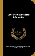 Style-Book and General Information - United Typorhetae of Ameri Eugene Davis