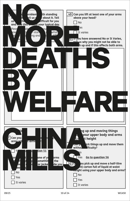 No More Deaths by Welfare - China Mills