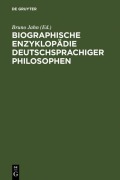 Cover-Bild zum Titel 'Biographische Enzyklopädie deutschsprachiger Philosophen' von ''