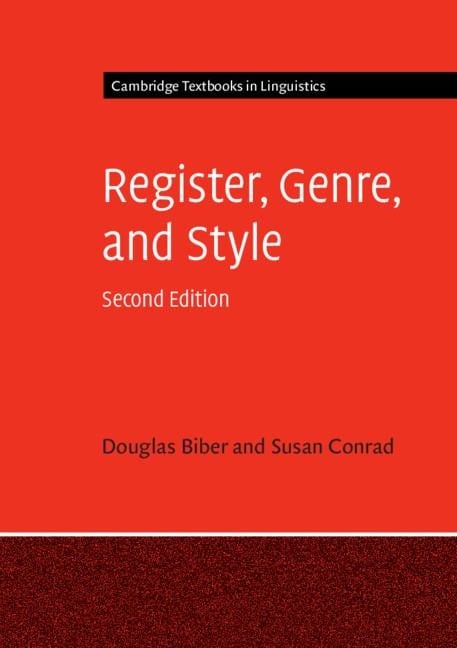 Register, Genre, and Style - Douglas Biber, Susan Conrad