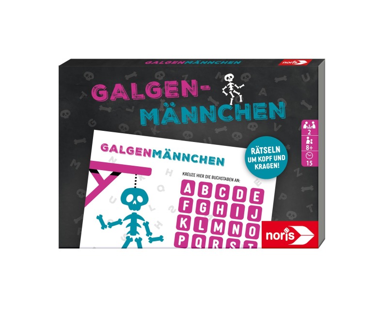 Galgenmännchen - Spielblock - 