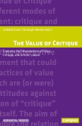 Cover-Bild zum Titel 'The Value of Critique' von ''
