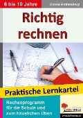 Richtig rechnen - Gisela Ruthenberg