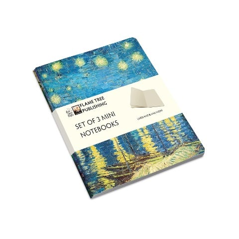 Vincent Van Gogh Set of 3 Mini Notebooks - 