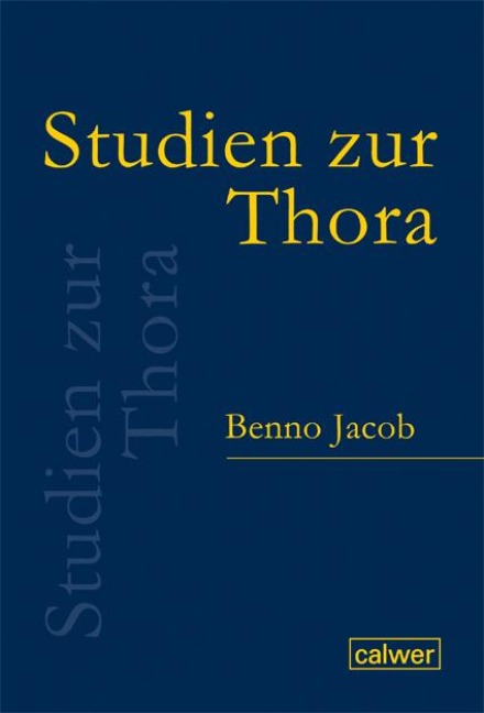 Pentateuchstudien - Benno Jacob