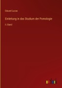 Cover-Bild zum Titel 'Einleitung in das Studium der Pomologie' von 'Eduard Lucas'