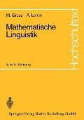 Mathematische Linguistik - Maurice Gross, Andre Lentin