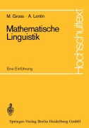 Cover-Bild zum Titel 'Mathematische Linguistik' von 'Maurice Gross, Andre Lentin'