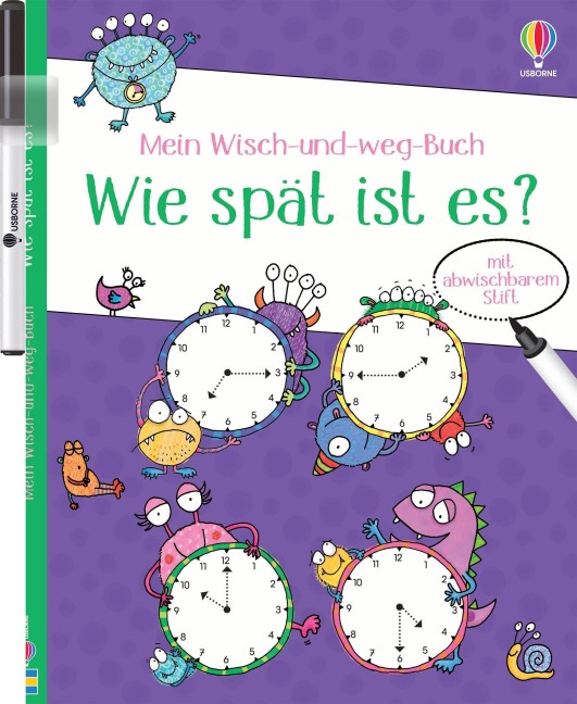 Mein Wisch-und-weg-Buch: Wie spät ist es? - Jessica Greenwell