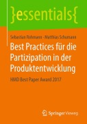 Cover-Bild zum Titel 'Best Practices für die Partizipation in der Produktentwicklung' von 'Matthias Schumann, Sebastian Rohmann'