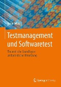 Cover-Bild zum Titel 'Testmanagement und Softwaretest' von 'Frank Witte'
