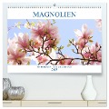 Magnolien Ein Blütenrausch (hochwertiger Premium Wandkalender 2025 DIN A2 quer), Kunstdruck in Hochglanz - Gisela Kruse