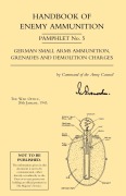 Cover-Bild zum Titel 'HANDBOOK OF ENEMY AMMUNITION' von 'War Office 20 Jan 1943.'
