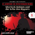 Cover-Bild zum Titel 'Sherlock Holmes und der Erbe des Rippers (Die Abenteuer des alten Sherlock Holmes, Folge 1)' von 'Arthur Conan Doyle, Charles Fraser'