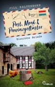 Cover-Bild zum Titel 'Post, Mord und Provinzgeflüster - Blutrote Briefe' von 'Jill Kaltenborn'