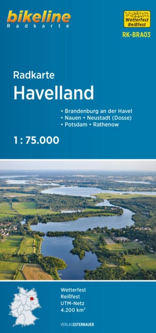 Radkarte Havelland 1:75.000 (RK-BRA03) - 