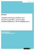 Eingangsrechnungen sachlich und rechnerisch prüfen. Unterweisung Kauffrau/Kaufmann für Büromanagement - 