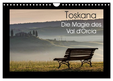 Toskana - Die Magie des Val d'Orcia (Wandkalender 2025 DIN A4 quer), CALVENDO Monatskalender - Peter Schürholz