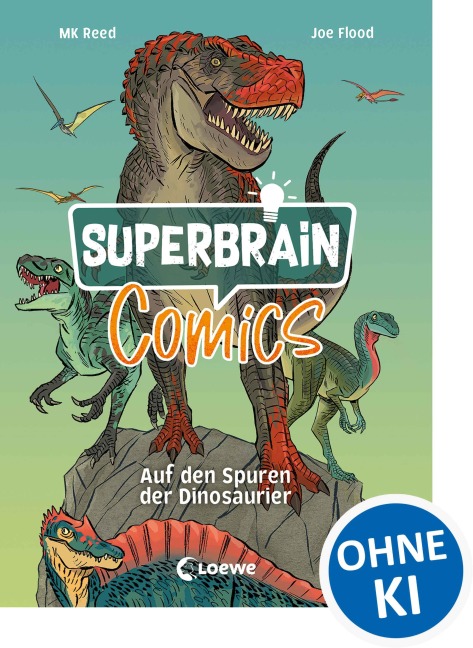 Superbrain-Comics - Auf den Spuren der Dinosaurier - Mk Reed