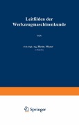 Cover-Bild zum Titel 'Leitfaden der Werkzeugmaschinenkunde' von 'Herm. Meyer'