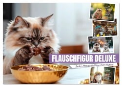 Cover-Bild zum Titel 'FLAUSCHFIGUR DELUXE Jeden Monat ein Häppchen Humor (Wandkalender 2026 DIN A4 quer), CALVENDO Monatskalender' von 'Melanie Viola'