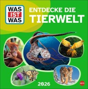 WAS IST WAS Tierwelt Broschurkalender 2026 - 