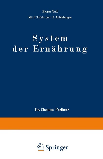 System der Ernährung - Clemens Pirquet