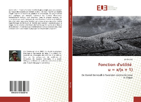Fonction d'utilité u = x/(x + 1) - Jüri Eintalu