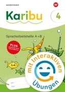 Cover-Bild zum Titel 'Karibu. Spracharbeitshefte 4 Druckschrift mit Diagnoseheft und interaktiven Übungen' von ''