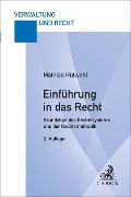 Cover-Bild zum Titel 'Einführung in das Recht' von 'Mathias Hütwohl'