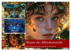 Cover-Bild zum Titel 'Wesen des Märchenreichs (Wandkalender 2026 DIN A2 quer), CALVENDO Monatskalender' von 'Steffen Gierok-Latniak'