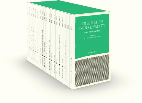 Das Prosawerk in 19 Bänden in Kassette - Friedrich Dürrenmatt