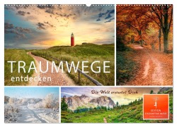 Cover-Bild zum Titel 'Traumwege entdecken (Wandkalender 2026 DIN A2 quer), CALVENDO Monatskalender' von 'Peter Roder'