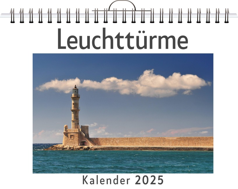 Leuchttürme - (Wandkalender 2025, Kalender DIN A4 quer, Monatskalender im Querformat mit Kalendarium, das perfekte Geschenk) - Olivia Hoffmann