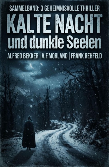 Kalte Nacht und dunkle Seelen: Sammelband 3 geheimnisvolle Thriller - Alfred Bekker, Frank Rehfeld, A. F. Morland