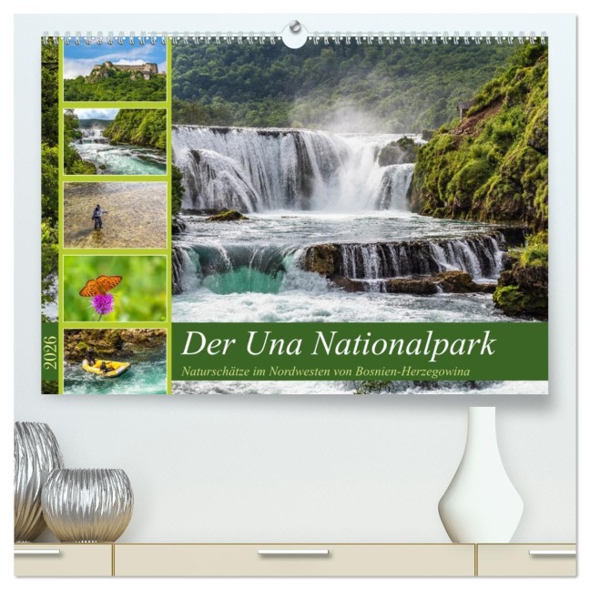 Der Una Nationalpark (hochwertiger Premium Wandkalender 2026 DIN A2 quer), Kunstdruck in Hochglanz - Ursula Di Chito