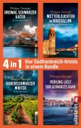 Cover-Bild zum Titel 'Dreimal schwarzer Kater // Wetterleuchten im Roussillon // Rabenschwarzer Winter // Frühling lässt sein schwarzes Band' von 'Philippe Georget'
