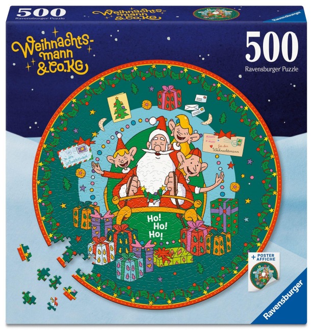Erwachsenenpuzzle 500 Teile - Weihnachtsmann & Co.KG - 