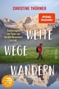 Cover-Bild zum Titel 'Weite Wege Wandern' von 'Christine Thürmer'