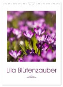 Cover-Bild zum Titel 'Lila Blütenzauber (Wandkalender 2026 DIN A4 hoch), CALVENDO Monatskalender' von 'Ulrike Adam'