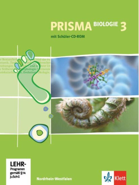 Prisma Biologie 3. Schülerbuch mit Schüler-CD-ROM. Nordrhein-Westfalen - 