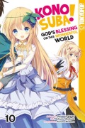 Cover-Bild zum Titel 'Konosuba! God's Blessing On This Wonderful World! 10' von 'Masahito Watari, Natsume Akatsuki, Kurone Mishima'